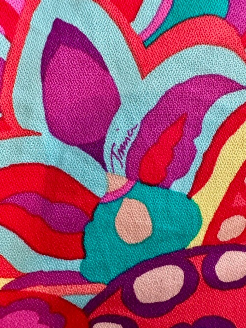 Trina Turk Floral Multicolor Shorts - Picture 2 of 7